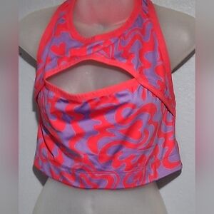 Savage X Fenty Red and Purple Women's Top